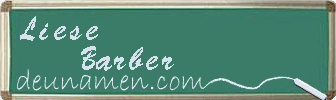 Liese Barber Visitenkarte